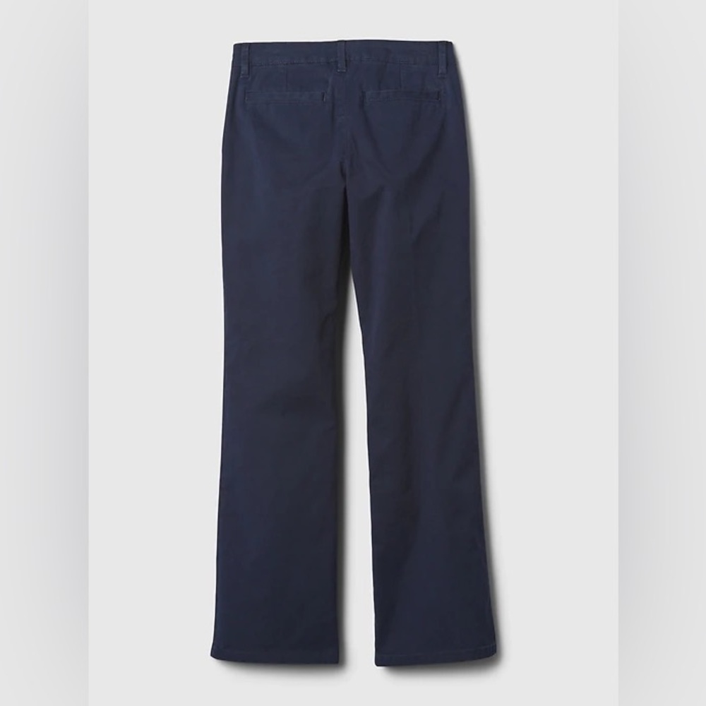 Navy Blue Wide-Leg Pants